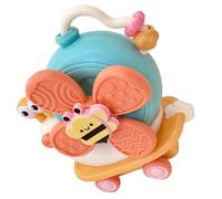 KICHOUSE 5-in-1 Suction Cup Windmill Toy for Toddlers Educational Sensory High Chair Accessory Baby Windmill Toy with Colorful Spinning for Bathtime Fun