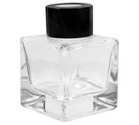 KICHOUSE 50ml White Glass Diffuser Bottle for Home Decoration Multi-functional Aroma Bottle with Stylish and Modern Design Creative Fragrance Release Holder Random Random Color