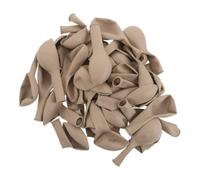 KICHOUSE 50pcs Beige Latex Balloons 12 Inch round Party Balloon Decorations with Thick Material and Not Easy to Burst Feature, for Graduation and Outdoor Events