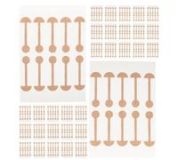 KICHOUSE 50pcs Breathable Self-adhesive Nose Shaping Stickers Made of Soft Elastic Fabric for Comfortable Nasal Contouring and Reshaping, for Daily Use