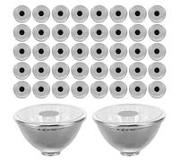 KICHOUSE 50pcs Outdoor Statues Spotlight Lamp Shade, Decorative Figurine Lights Shade, DIY Plastic Animal Lights Cover for Yard Patio Garden 3.5cm/1.38"