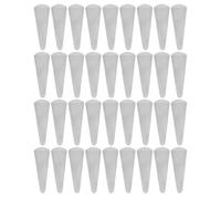 KICHOUSE 50pcs PVC Scissors Protective Covers Sleeve for Safe Storage and Injury Prevention, Shears Case for Hairdressing and Eyebrow Trimming