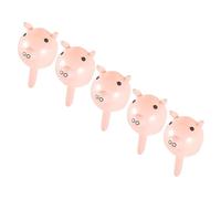 KICHOUSE 5Pcs Inflatable Pig Hammer Unique PVC Party Game Props for Fun Outdoor Pool Play Birthday for Imaginative Role Play