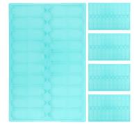 KICHOUSE 5pcs Microscope Slide Boxes Vertical Drying Rack Laboratory Microslides Holder Space-saving Design Compatibility for Microbiology Cell Studies