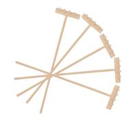 KICHOUSE 5pcs Mini Rake Crafts Garden Sandbox Rakes Desktop Zen Garden Accessories Tabletop Portable Decorations