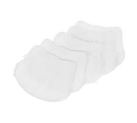 KICHOUSE 5PCS Miniature Cat Plush Blankets White Furry Dollhouse Carpets Soft Tiny Rugs for Doll Rooms Shelf Display Kawaii Mini Mats for Kitten Beds and Diorama Decor