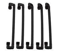 KICHOUSE 5pcs Plastic Male Threaded Support Arm with Swing Motion for Sprinkler Fitting, Minimizes Underground System Depth, for Lawn Irrigation and Garden Watering