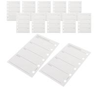 KICHOUSE 6-hole Weekly Planner Inserts for Routine Planning and Journaling 200pcs Size 4.7x3.1 Inches Personal Planner Refill Paper with Double-sided Printing for 6 Binders