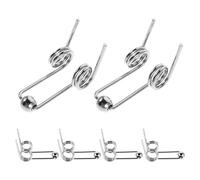 KICHOUSE 6Pcs Curling Iron Rod Springs Metal Torsion Spring Replacement 30Mm Length Hair Tool Accessories for DIY Hair Styling and Salon Application