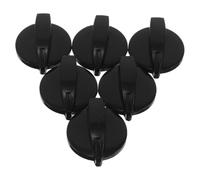 KICHOUSE 6pcs Fan Speed Control Knob Replacement for Industrial Pedestal and Box Fans, Abs Material and D-Shape Shaft, Direct Installation, for Workshop and Home Use