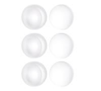 KICHOUSE 6pcs Glass Lens Double Convex Double Concave for Science Experiments Labs Physics Optics