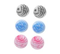 KICHOUSE 6pcs Golf Indoor Practice Golf Balls Eva