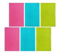 KICHOUSE 6pcs Multi-functional Eva Refrigerator Shelf Liners Anti-skid Kitchen Mats Corrosion-resistant Fridge Shelf Liners for Kitchen and Drawers