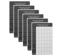 KICHOUSE 6pcs Repair Magnetic Mat Screw Holder Tray Magnetic Pad for Screws Screw Mat Small Parts Electronics Table Pad Work Tool Holder