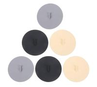 KICHOUSE 6pcs Silicone Cup Covers Airtight Drink Glass Mug Lids Anti-scald Seal for Coffee Tea Milk Cups Reusable Flexible Replacement Caps