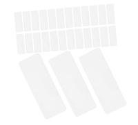 KICHOUSE 70pcs Magnetic Dry Erase Labels Blank Whiteboard Name Tags for Classroom Office Home Reusable No-Residue Magnet Stickers for Flexible Labeling and Quick Updates