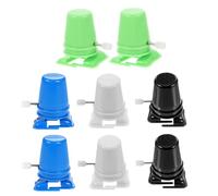 KICHOUSE 8pcs DIY Wind-up Robot Movements Replaceable Clockwork Mechanisms for Walking Legged Kits for Crafting and Clay Modeling Projects