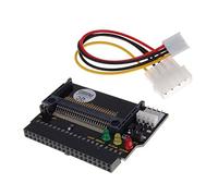KICHOUSE Adapter Cf to Adapter for Compact Flash Card Led Indicator for Data Transfer and Storage