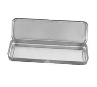 KICHOUSE Adult Pencil Case Compartments School Stationery Box for Boys and Girls Lihit Lab Metal Pen Box
