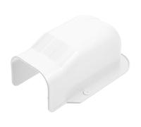 KICHOUSE Air Conditioner Tubing Cover with Easy Installation Decorative Protective Groove Sleeve for Concealing Ac Pipes Reusable Weather-resistant Tube Decorating Cover for Central Air