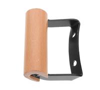 KICHOUSE Anti-Scald Wood Pot Handle Universal Woks Side Ear Replacement Handle for Cooking Experience Versatile Compatibility Double Hole Design