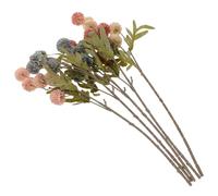 KICHOUSE Artificial Chrysanthemum Flowers 5pcs Artificial Chrysanthemum Flowers Silk Cloth Simulation Flower Ornament with Delicate Details and Design for Wedding Celebrations and Dance