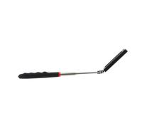 KICHOUSE Automobile Repair Detection Mirror Mounted Telescoping Mechanics Mirror Vehicle Inspection LED Maintenance Automotive Telescopic Large Stainless Steel Black