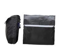 KICHOUSE Bag Storage Waterproof Nylon Wheelchair Hanging with Adjustable Clip On/Off Straps Black Pouch and for Electric Chairs and Mobility Devices, Scooter