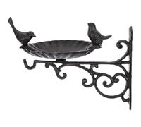 KICHOUSE Bird Feeder Hook Iron Hanging Basket Bracket for Wall Mounted for Garden Patio Bird Bath and Sturdy Design