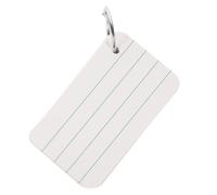 KICHOUSE Blank Cards Blank Flash Cards Portable Versatile Usage Creative Design Paper Material for Notes