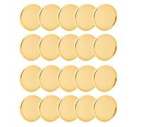 KICHOUSE Book Binding Supplies 20Pcs 28Mm Solid Planner Discs with Coil Binding for School and Office Notebooks