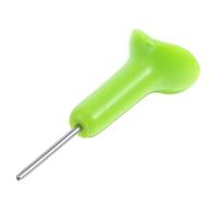 KICHOUSE Braille Writing Tool Stylus Pen for Blind Beginners Green Saddle-Shaped Braille Assist Stylus for Home Training