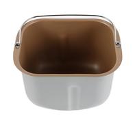 KICHOUSE Bread Machine Inner Pot Replacement Pan 7.86X6.68X5.7" Non-Stick Coating Bread Maker Bucket Spare Part for Kitchen Appliance