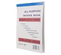 KICHOUSE Business Receipt Book for Small Business Order Tracking and Invoice Management, Multicolumn Record Book with Cash Receipt Pages for Restaurant and Office Use