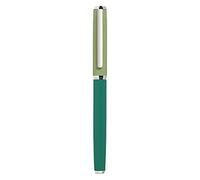 KICHOUSE Calligraphy Practice Pen for Students, Green Metal Signature Pen Easy to Write Feature, Creative and Simple Design, Suitable for Painting and Calligraphy