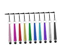KICHOUSE Capacitive Touch Screen Stylus Pen 40 Pack Unique Baseball Bat Capacitor Stylus for Mobile Phones and Consoles with 10 Distinct Colors