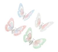 KICHOUSE Car Ornaments Creative Butterfly Shape Compact Design Air Vent Accessories for Car Interior