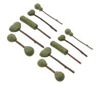 KICHOUSE Catnip Dental Care Stick 10pcs Edible Cat Chew for Indoor Cats and Kittens Digestion Aid