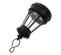 KICHOUSE Charming Solar Garden Lanterns with Polycrystalline Silicon Solar Panel for Pathways and Home Plastic Material Continuous and Hanging Lighting for Garden Atmosphere