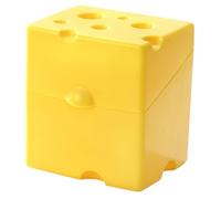 KICHOUSE Cheese Crisper for Refrigerator Cheese Storage Container Lid Slice Holder for Kitchen Food Preservation