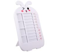 KICHOUSE Chore Chart with Plastic Sturdy Design, Behaviour Chart for Boys, Habit Development Tool Suitable for Home and School Use