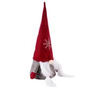 KICHOUSE Christmas Tree Topper Faceless Old Man Ornament Christmas Tree Hanging Pendant Decor Felt and Iron Wire DIY Handmade Decorating Living Rooms and Shops