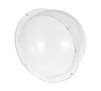 KICHOUSE Clear Acrylic Security Camera Dome Cover Rainproof Transparent Plastic Protective Shield for Outdoor Surveillance Fit with High Optical Clarity and Weather Resistance