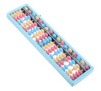 KICHOUSE Column Abacus Math Bead Counter for Educational Learning Material for Home Office School Use Enhance Computing Skills and Memory