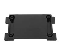 KICHOUSE Compact CD Player Wall Holder Black Stable CD Player Support High Strength Metal Fixed Backplate Modern Sl esign Wall Mount for Speakers Suitable for Home and Office