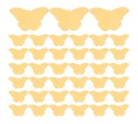KICHOUSE Compressed Facial Sponges Lightweight Khaki Sponge Pads and for Makeup Removal and Face Cleansing 60pcs Butterfly Shaped Small for Women and Daily Use Daily Use