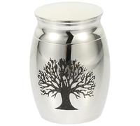 KICHOUSE Creative Urn for Pet Funeral Casket Small Urn for Ashes Keepsake Pet Cinerary for Commemorative Use at Home