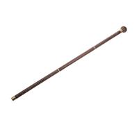 KICHOUSE Detachable Elderly Walking Stick Portable and Practical Wenge Wood Cane with Anti-skid Feature Lightweight Travel Walking Rod for Disabled and Wounded Users