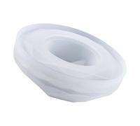 KICHOUSE Diamond Shaped Silicone Candle Holder Mold Smooth Surface for DIY Making and Crafting, Votive Candle Holder Mold Suitable and Home Decor