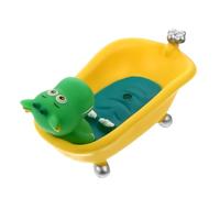 KICHOUSE Dinosaur Container with Box Soap Multipurpose Waterproof Storage Vinyl Material Cartoon Animal Design Sponge Drain and Dish